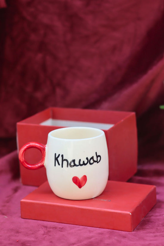Khawab mug in a Gift Box made by ceramic