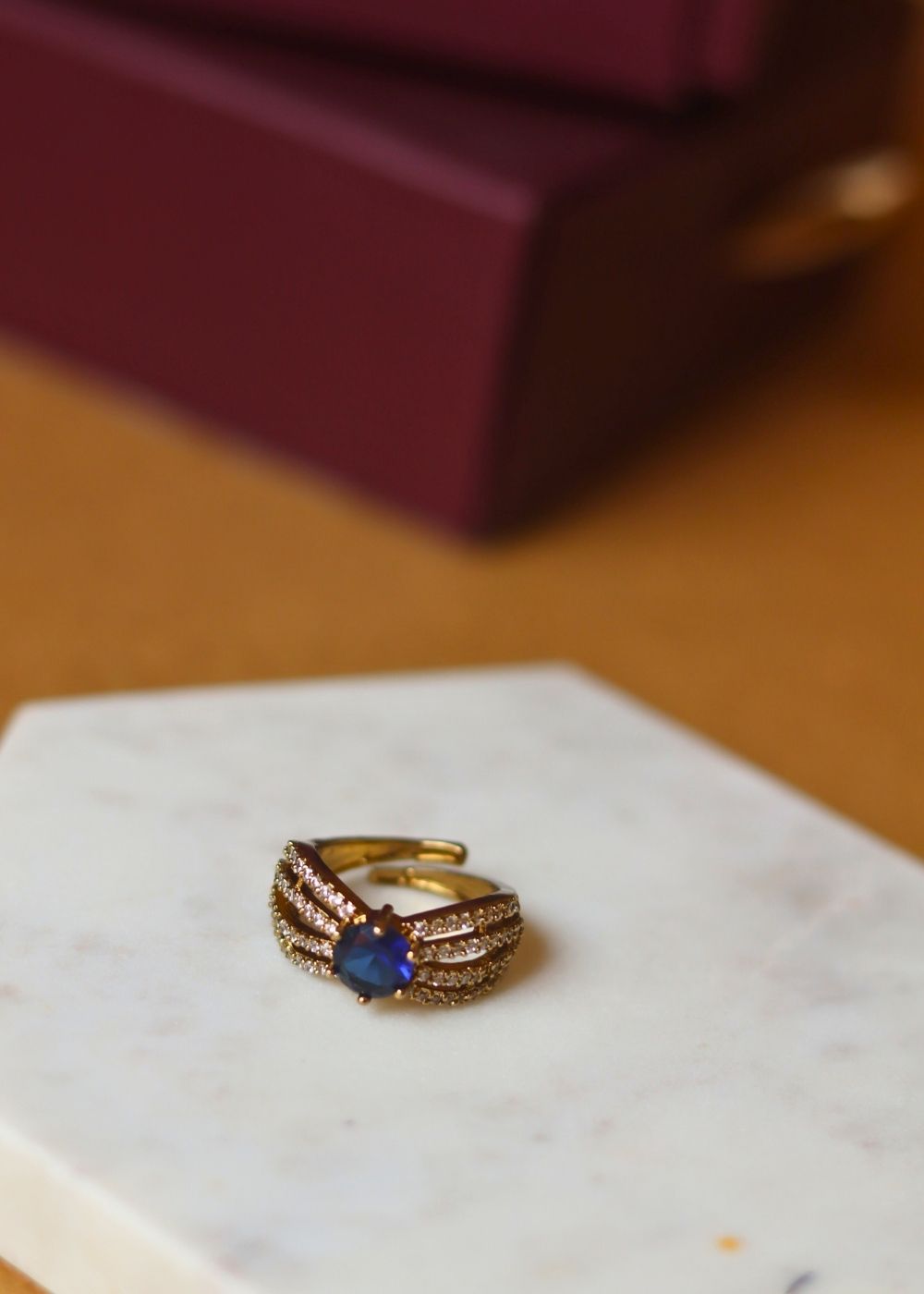 Azure Band Ring with premium quality material