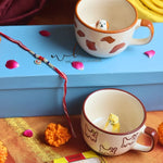 Handmade Dog & OG Cat Mug rakhi Gift Box
