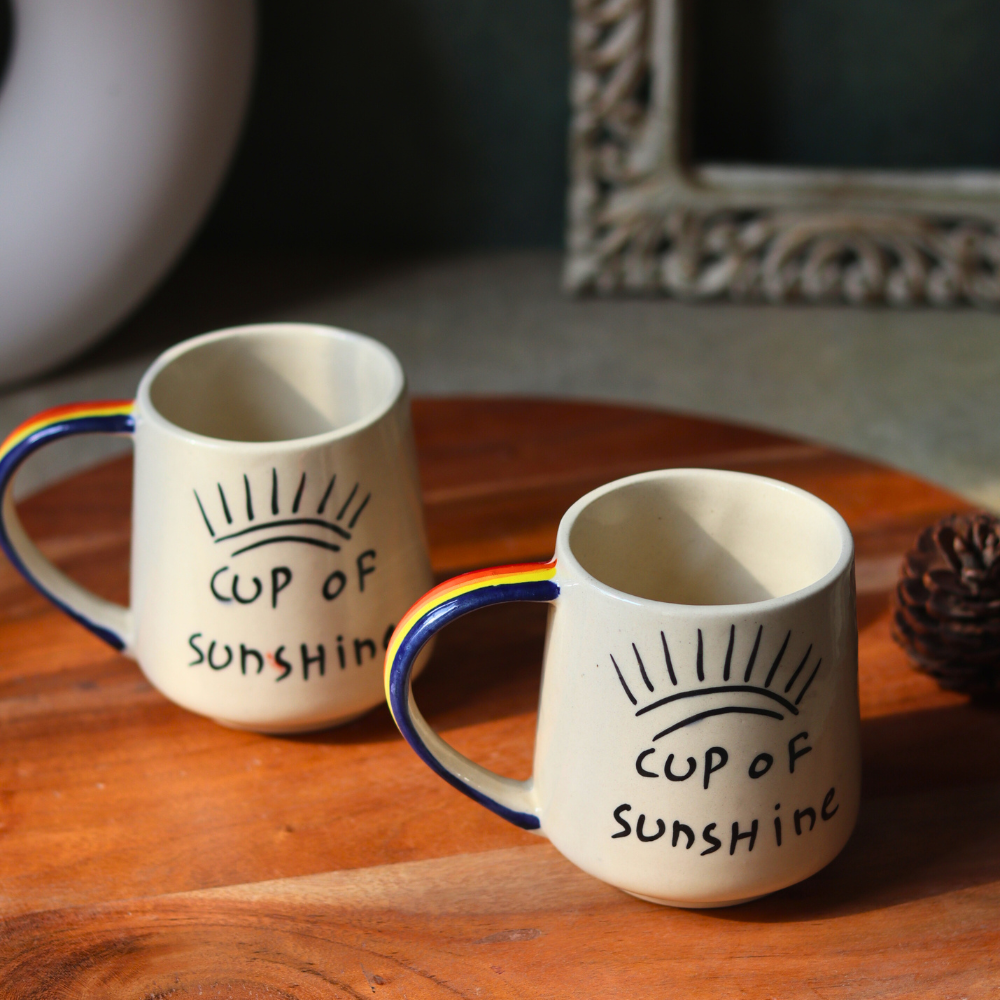 Handmade coffee mugs