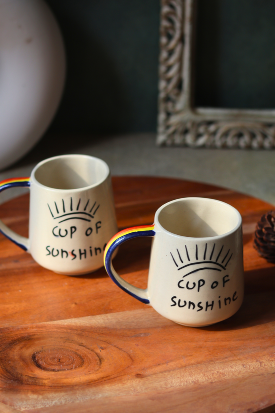 Handmade coffee mugs