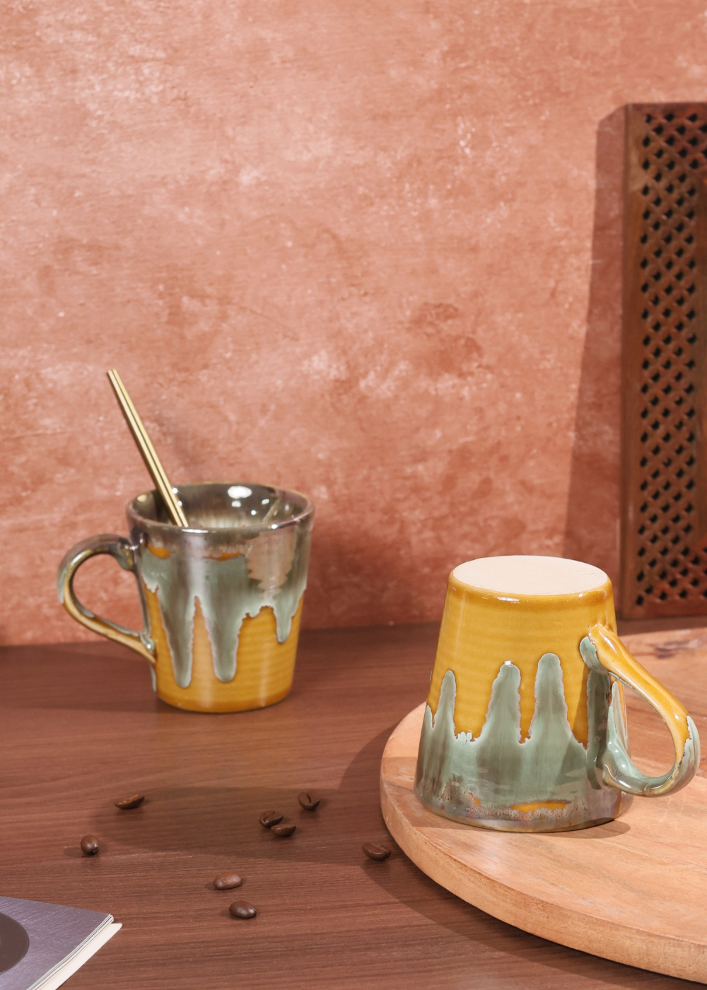Shades of Mustard- Coffee Mug