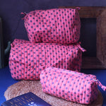 Polka Essential Toiletry Bag - Set of 3 with premium quality material