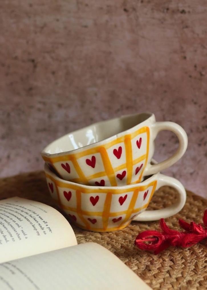 Marry me mug handmade in india