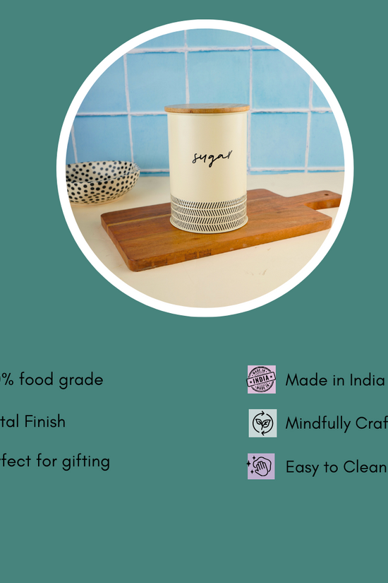 sugar serenity jar with some details