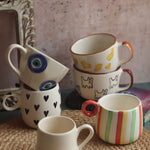 Set of 6 (Pinteresty Mugs) for the price of 5 handmade in india