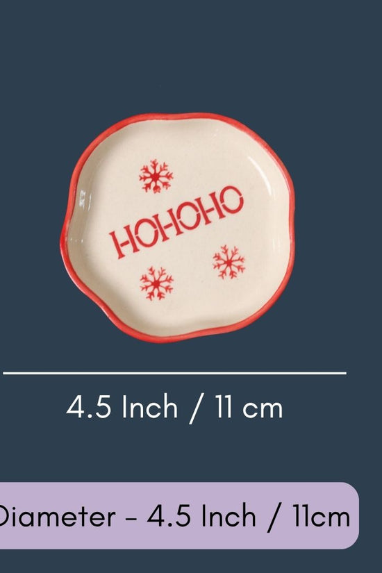 HOHOHO Handmade Dessert Plate