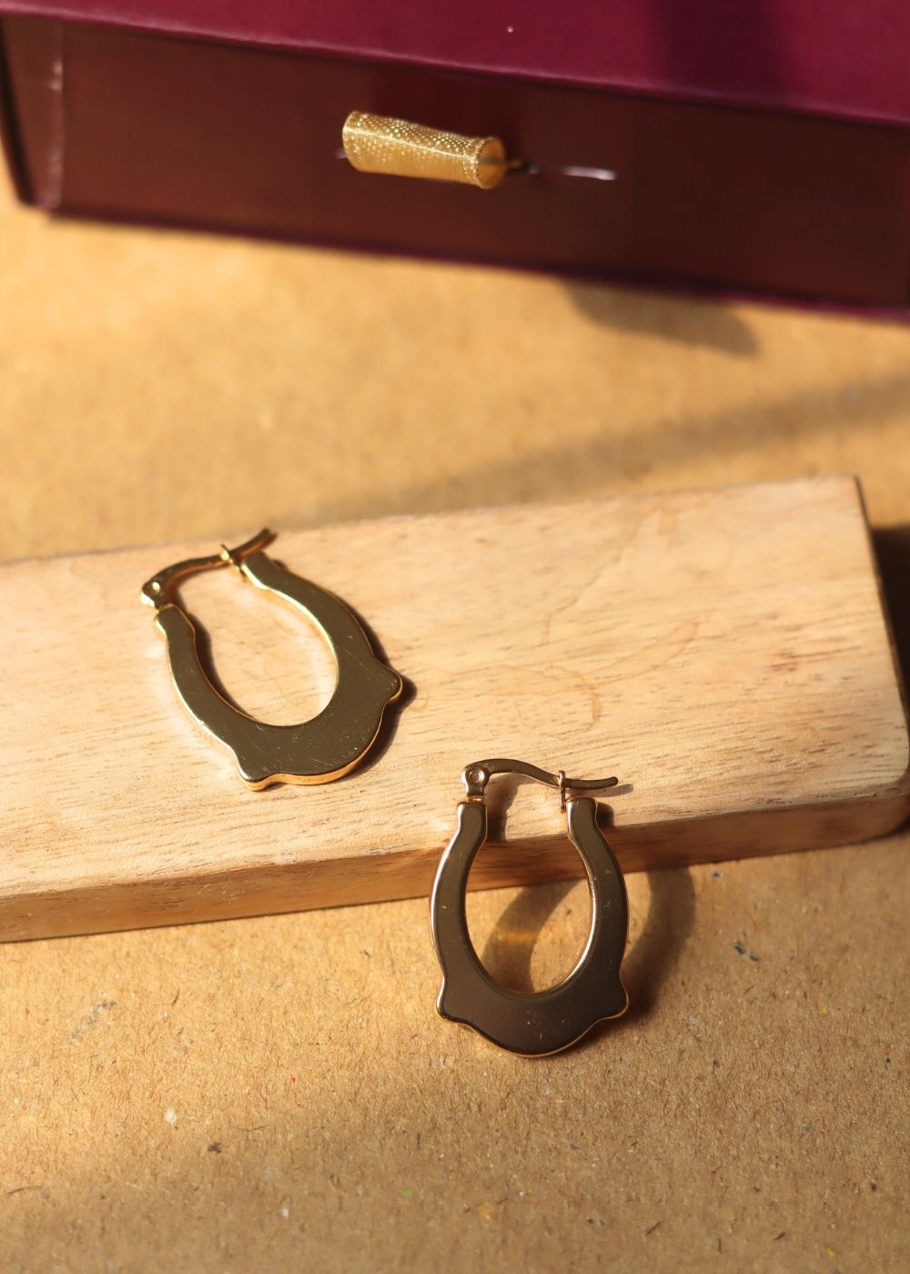 Anti tarnish Essential Gleam Earrings