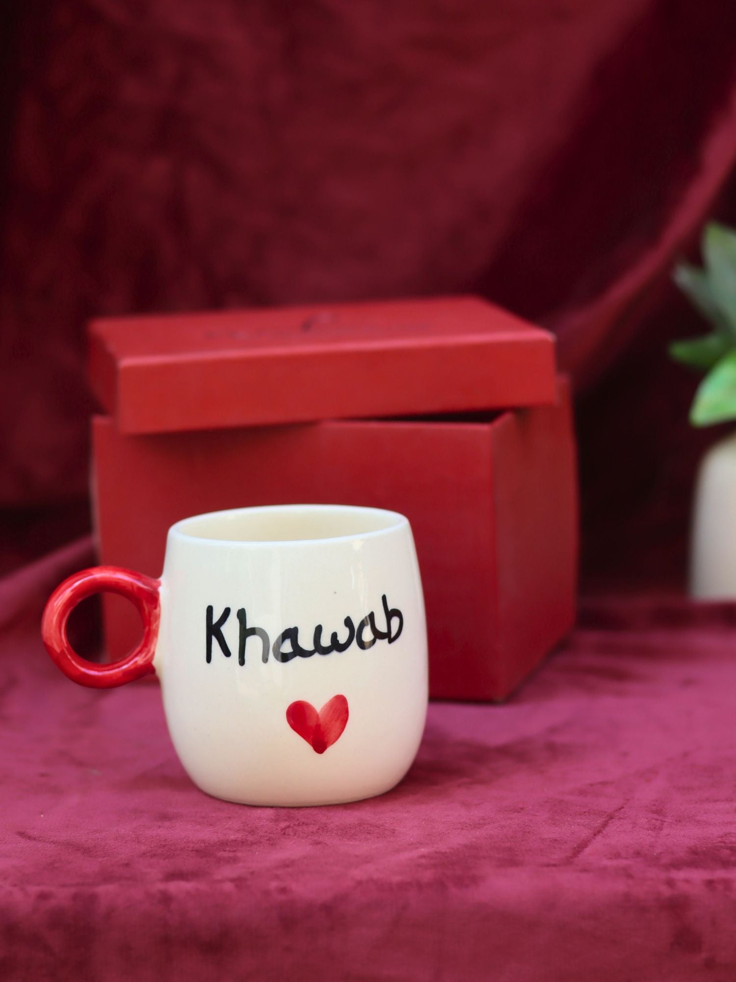 Khawab mug in a Gift Box handmade in India