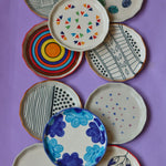 artful plates set of 10 for the price of 5 combo