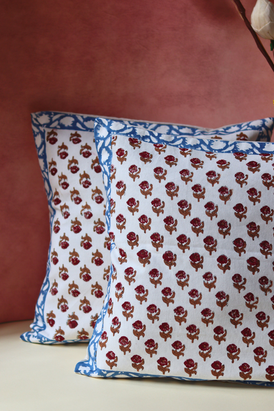 Cotton cushion cover