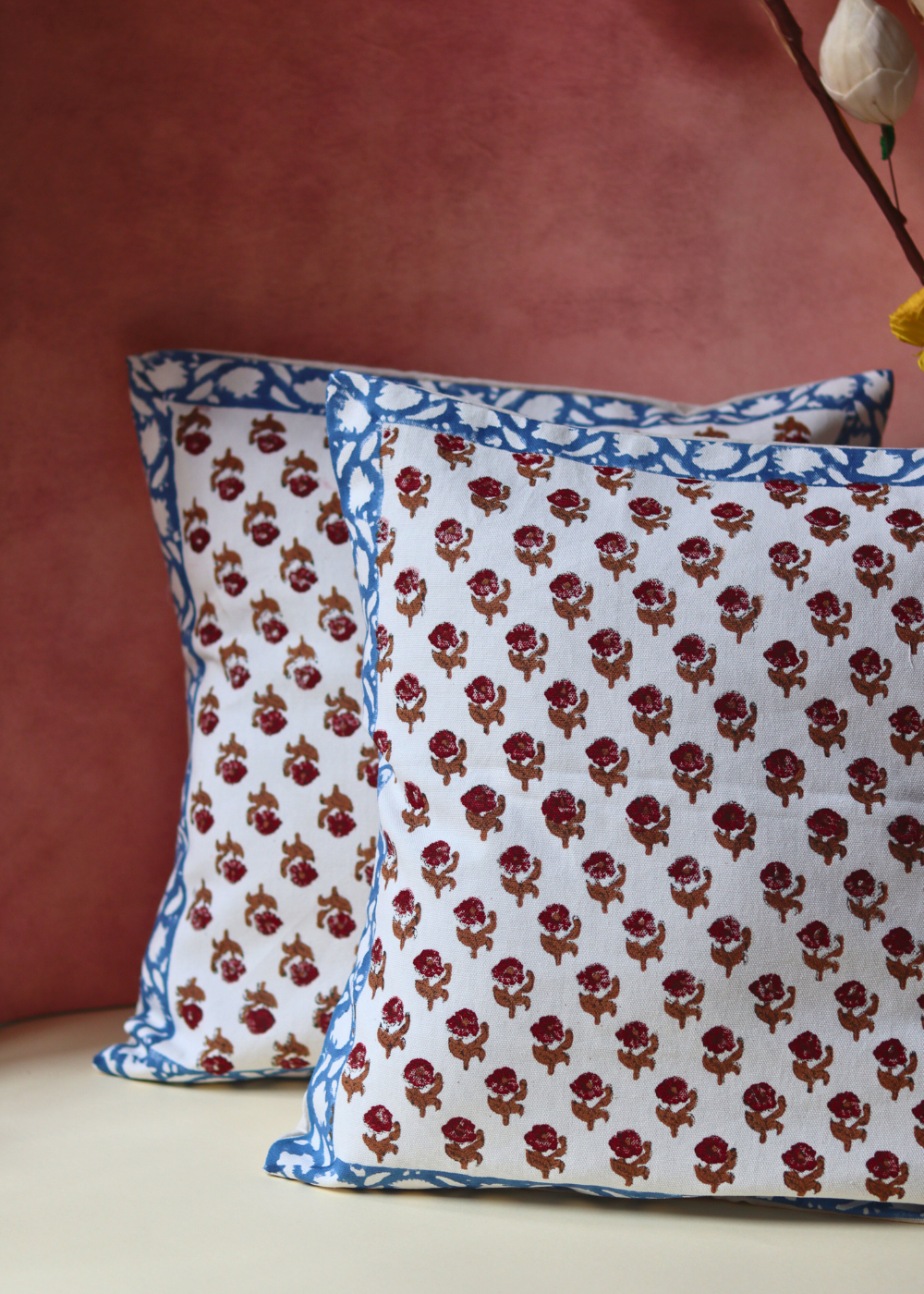 Cotton cushion cover