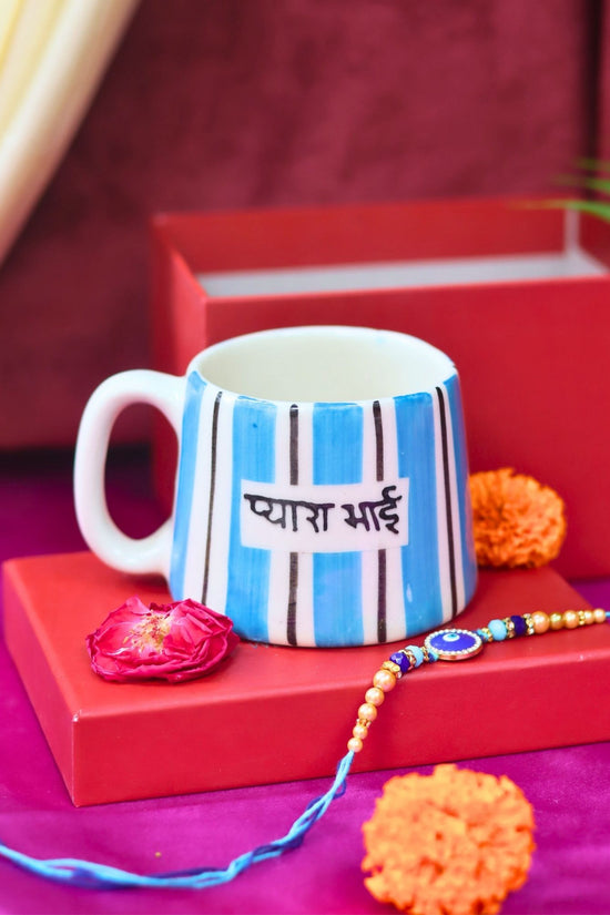 Pyara Bhai - Bhaidooj Gift Box made by ceramic