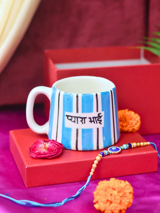 Pyara Bhai - Bhaidooj Gift Box made by ceramic