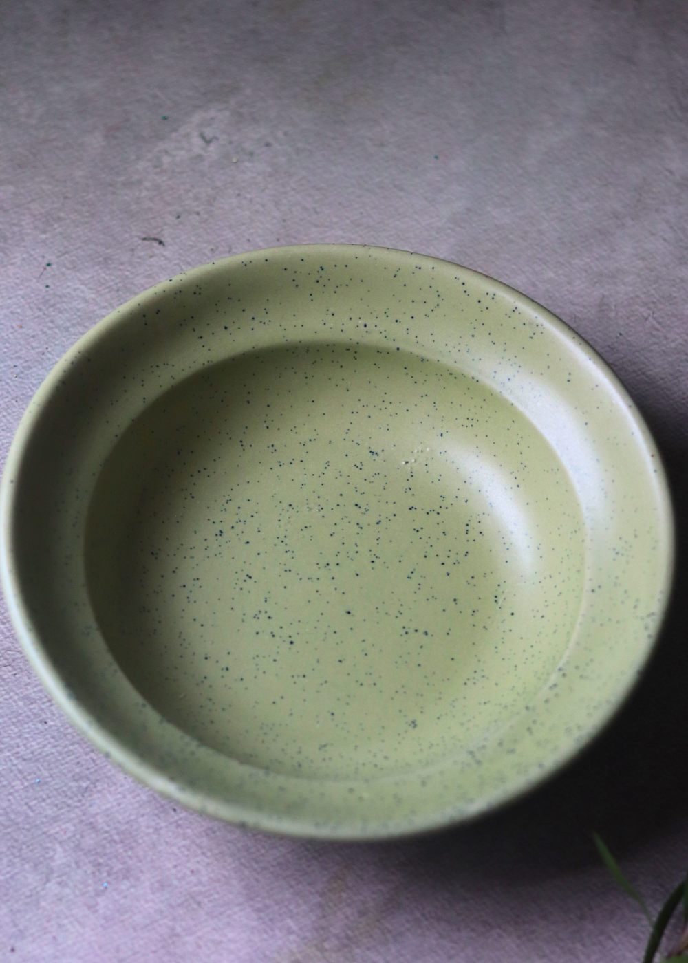 Stunning handmade ceramic pasta plate