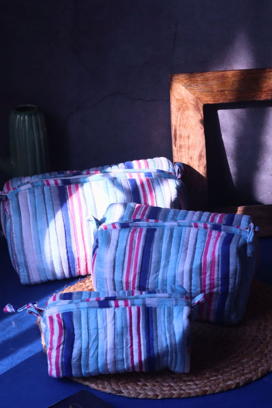 Poshte Toiletry Bag - Set of 3 made by cotton