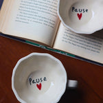 Pause mug made by ceramic