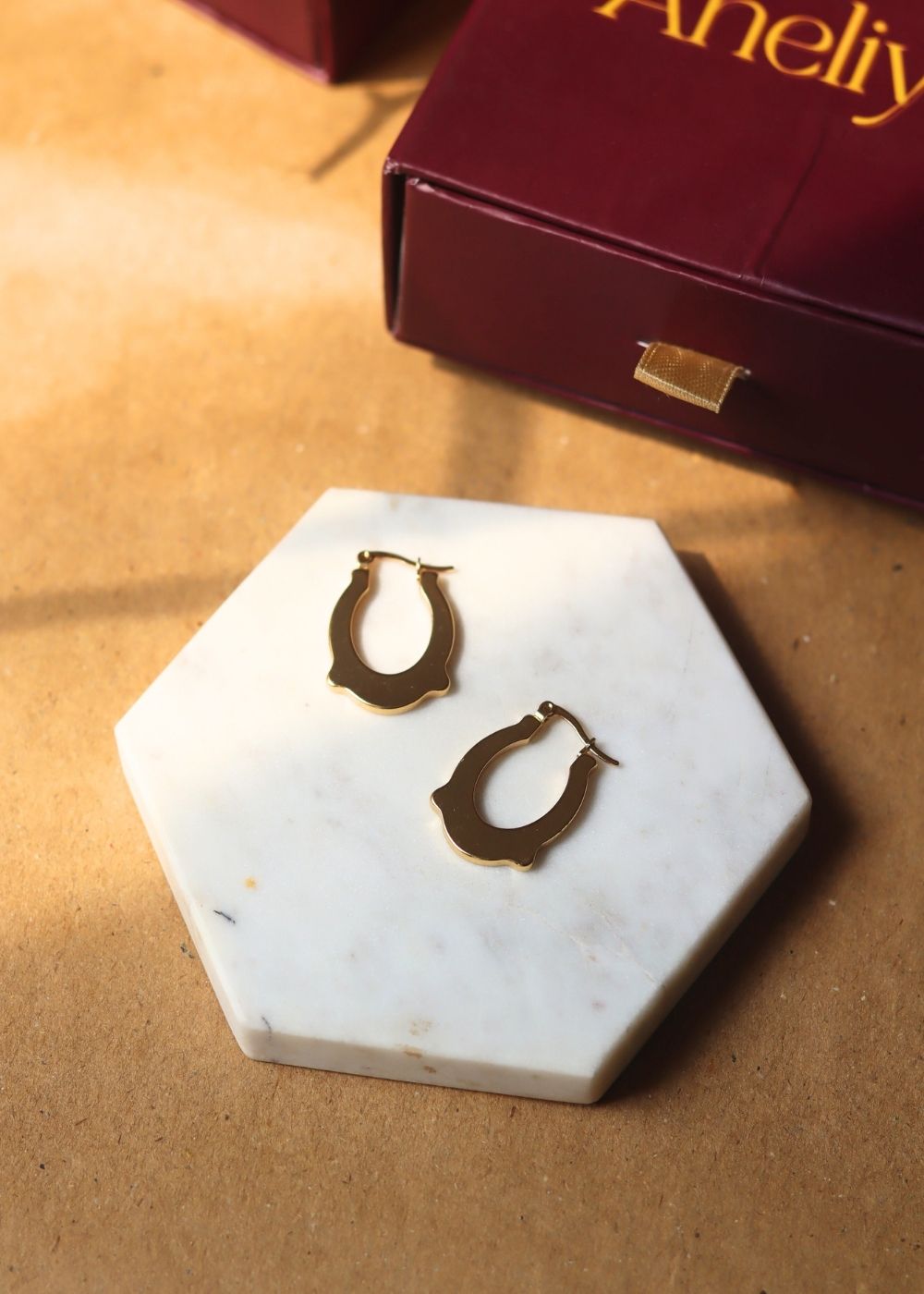 Essential Gleam Earrings handmade in India