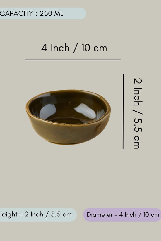 Coal Black Nut Bowl