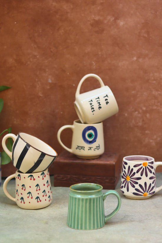 Set of 6 Morning Bliss Mugs (for the price of 5)