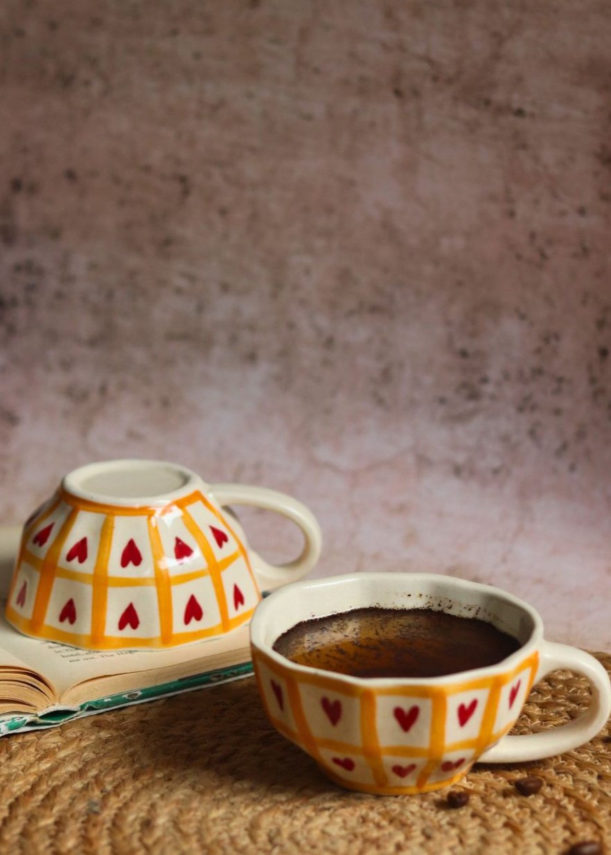 Pause mug handmade in india