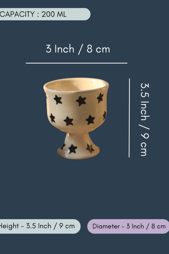 Black Star Ice Cream Goblet
