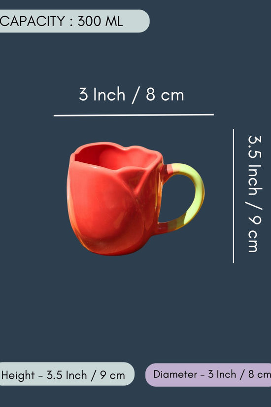 Tulip Coffee Mug - Red