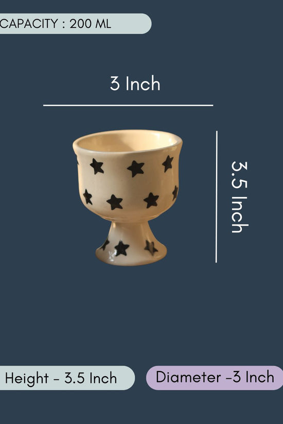 Black Star Ice Cream Goblet