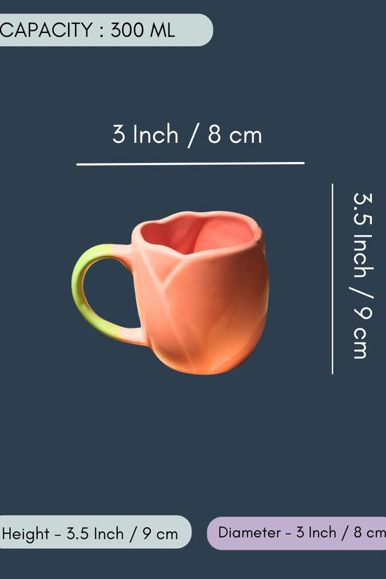 Tulip Coffee Mug - Pink