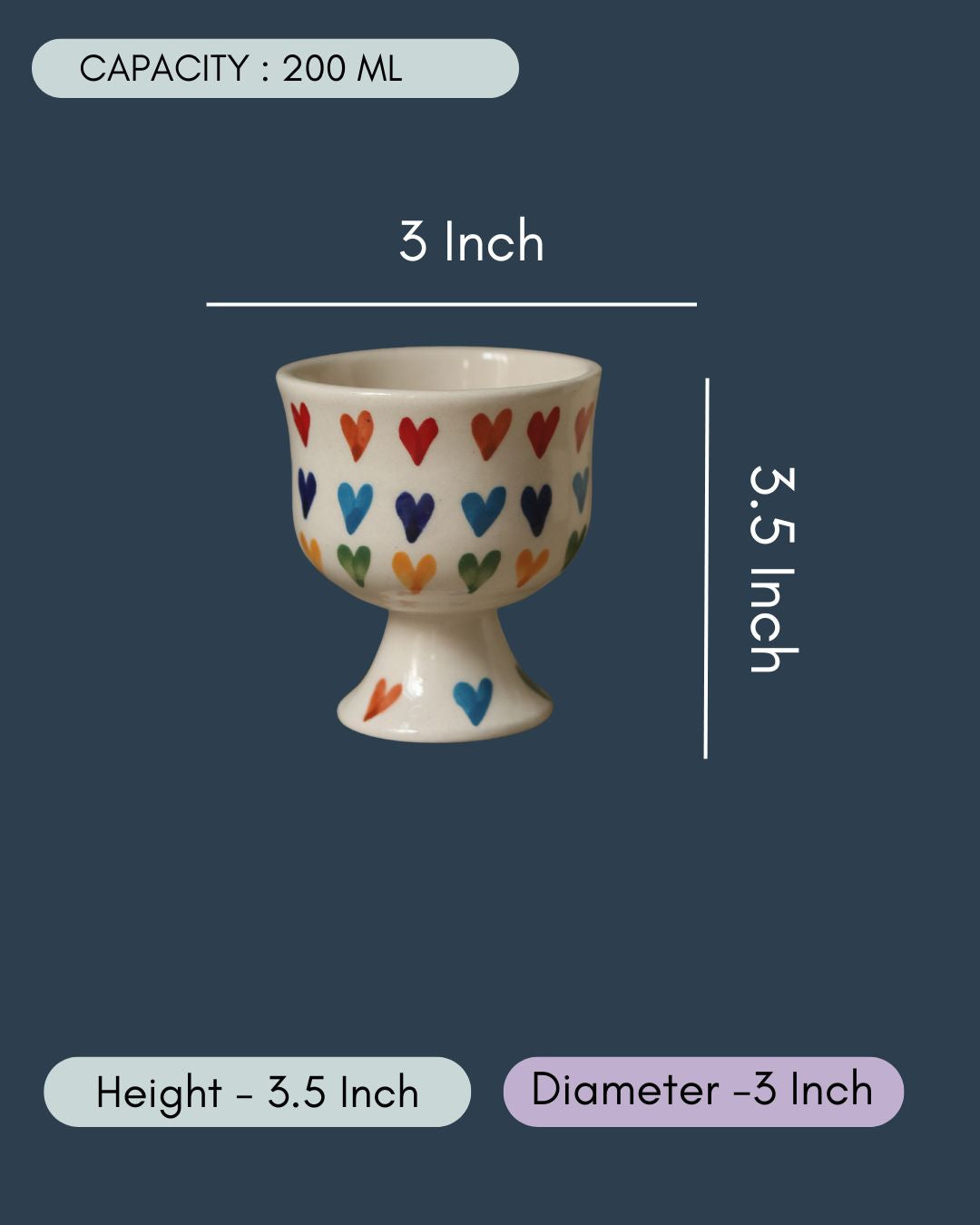 #LoveisLove Ice Cream Goblet