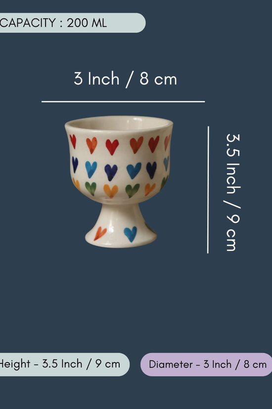 #LoveisLove Ice Cream Goblet