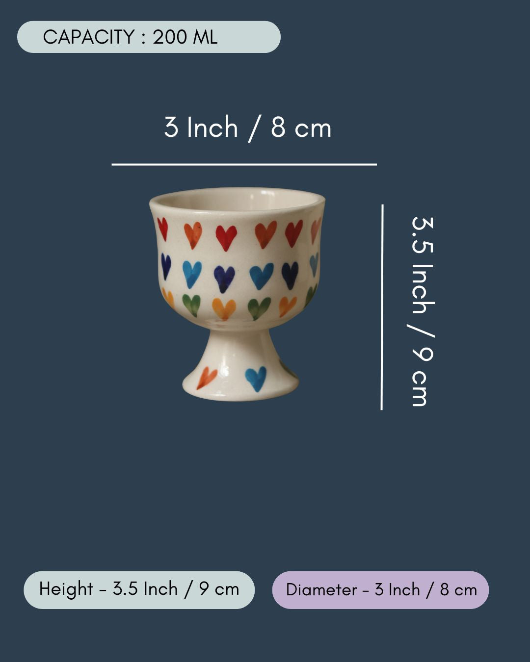 #LoveisLove Ice Cream Goblet