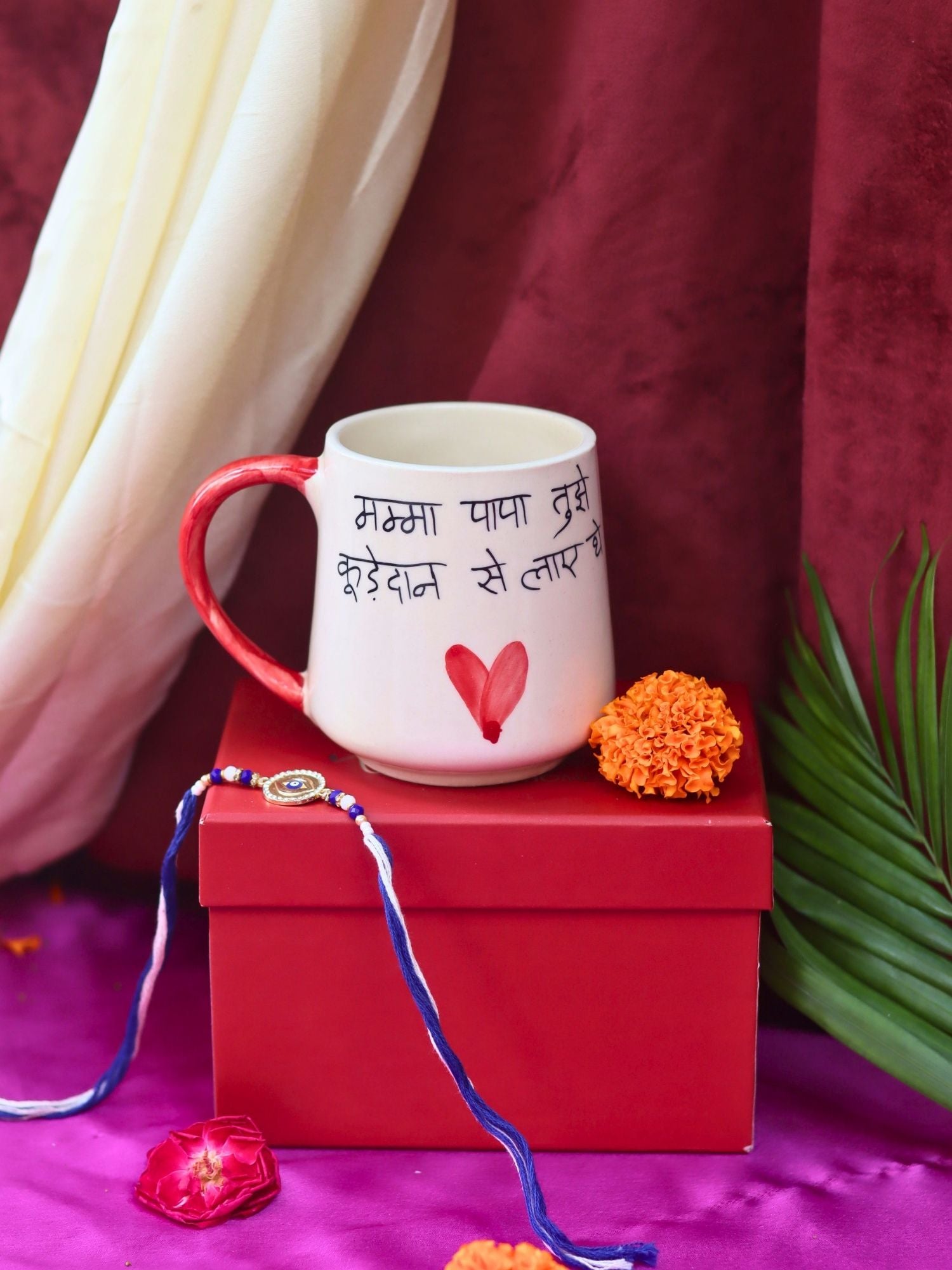 Sibling Mug Rakhi Gift Box with premium quality material