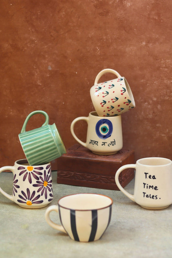 Set of 6 Morning Bliss Mugs (for the price of 5)