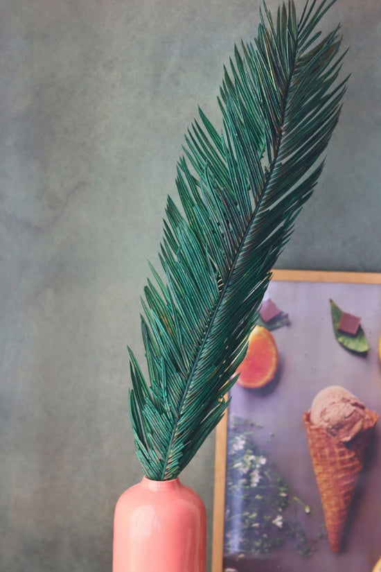 handmade dried date palm leaf
