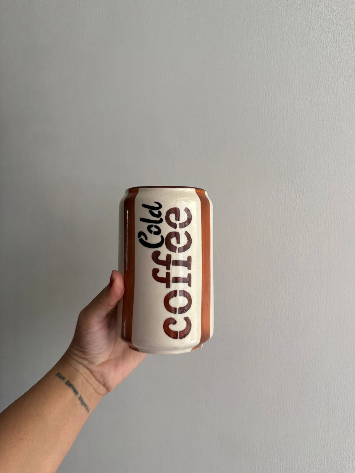 Handmade Cold Coffee Tumbler