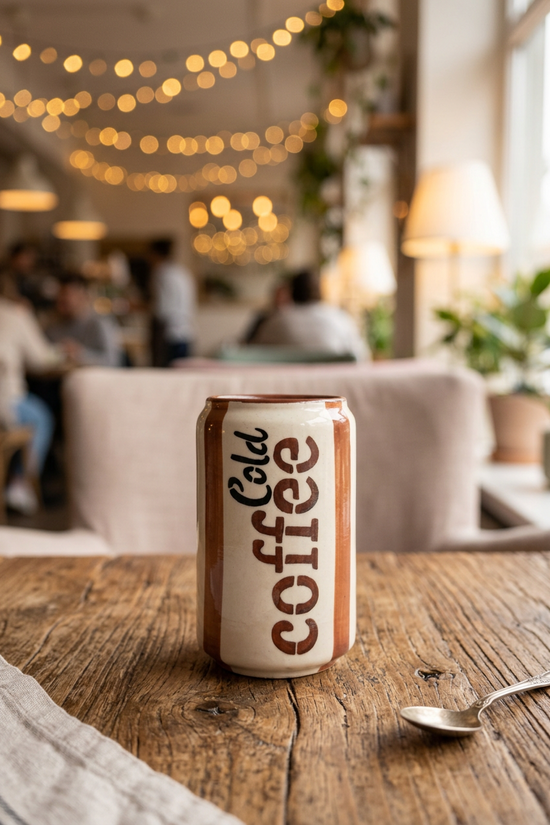 Cold Coffee Tumbler handmade in India