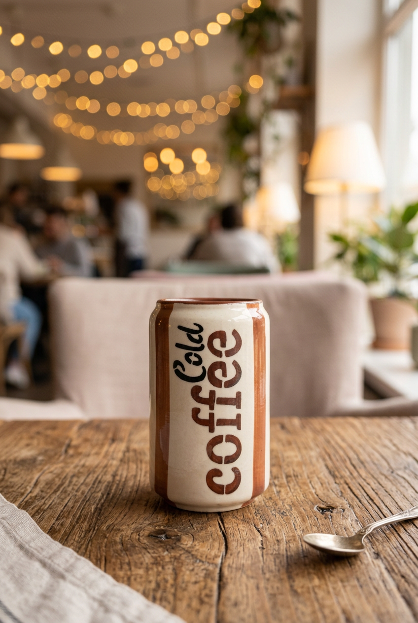 Cold Coffee Tumbler handmade in India