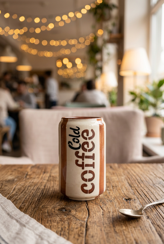 Cold Coffee Tumbler handmade in India