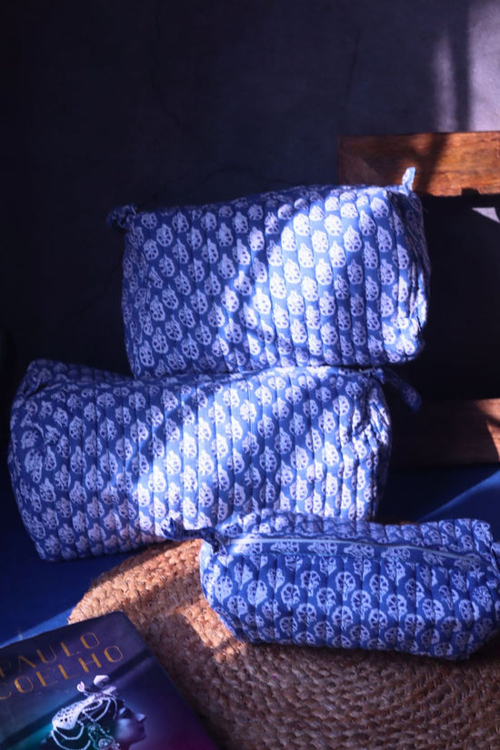 Indigo Toiletry Bag - Set of 3 with premium quality material