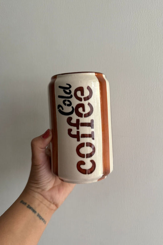 Cold Coffee Tumbler made by ceramic