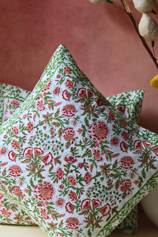 Cotton cushion cover