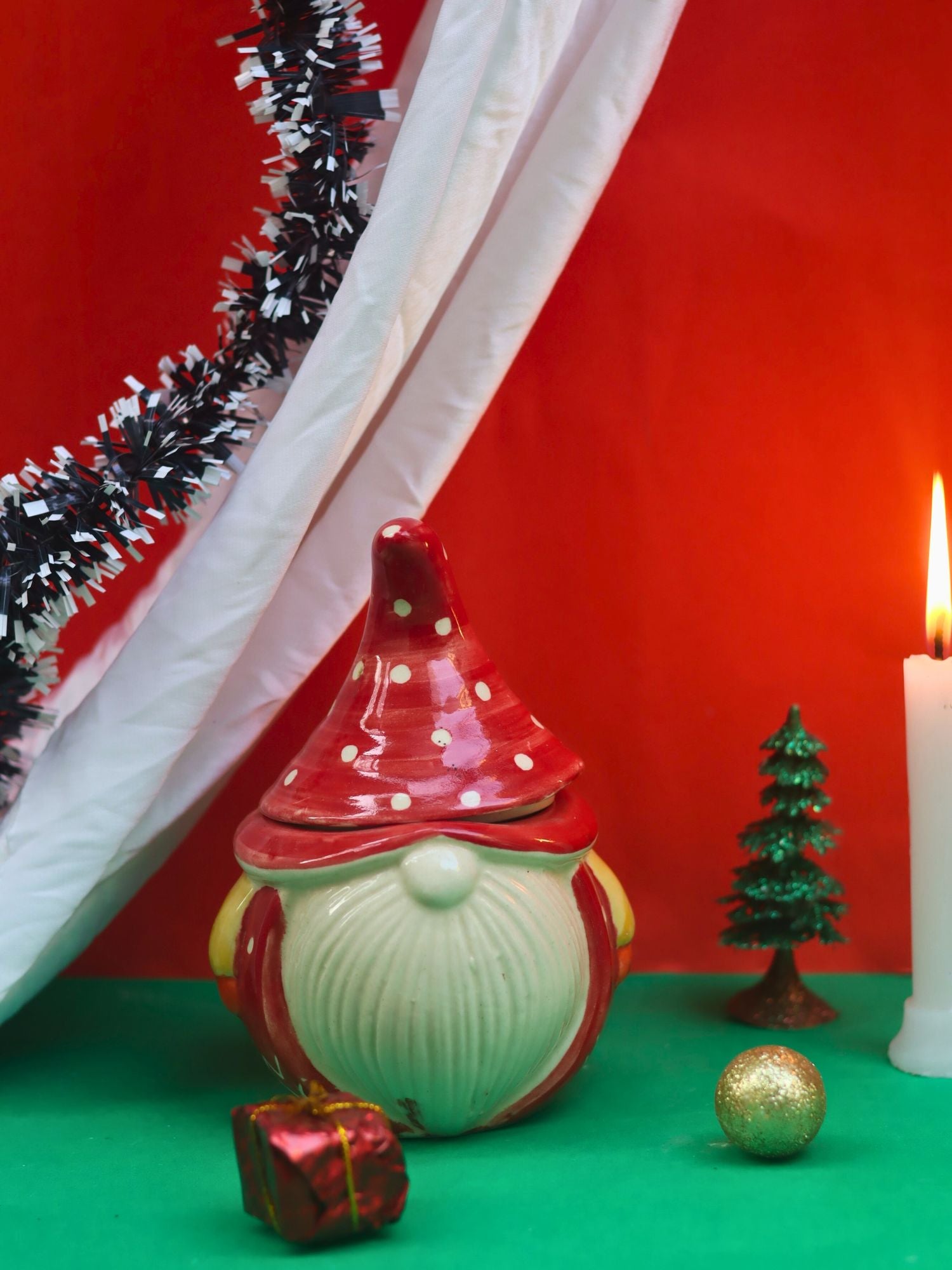 The cutest Santa Jar with premium quality material