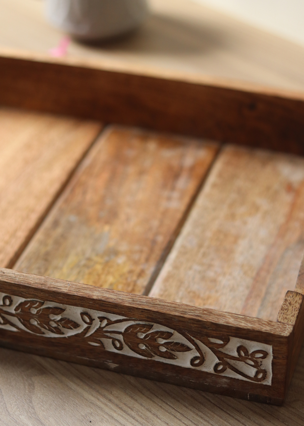 Wooden Carved Tray