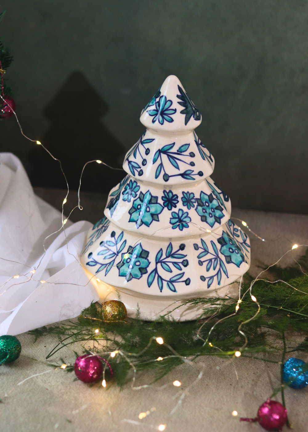 Christmas decoration and handmade christmas tree
