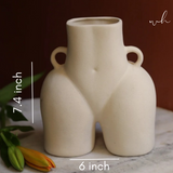 Body flower vase height & breadth