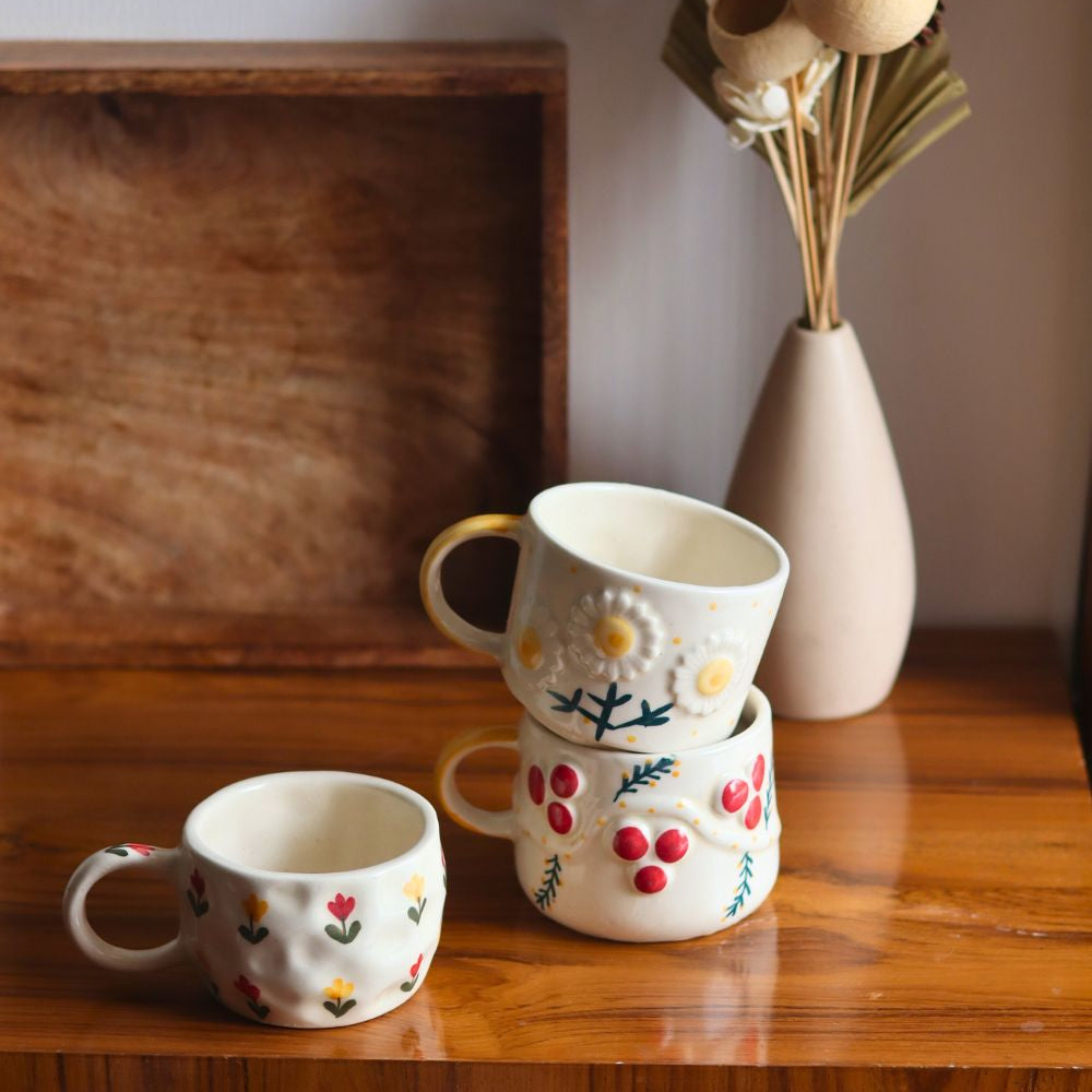 Bloom & Berry mug handmade in india 