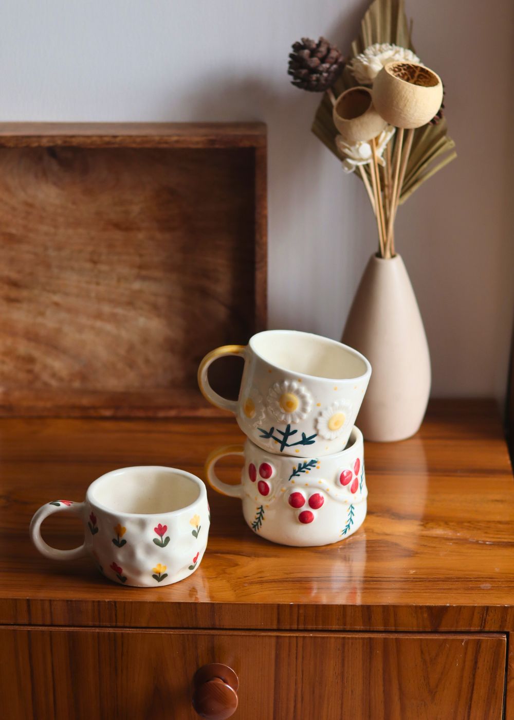 Bloom & Berry mug handmade in india 