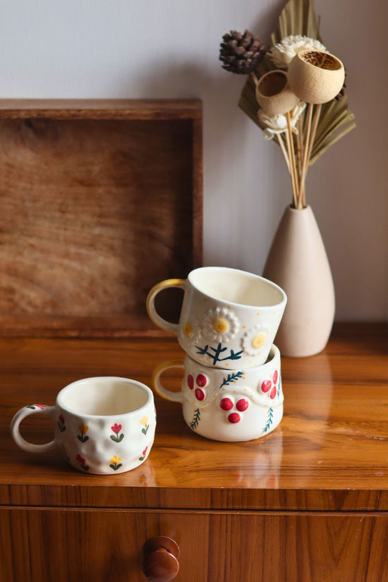 Bloom & Berry mug handmade in india 