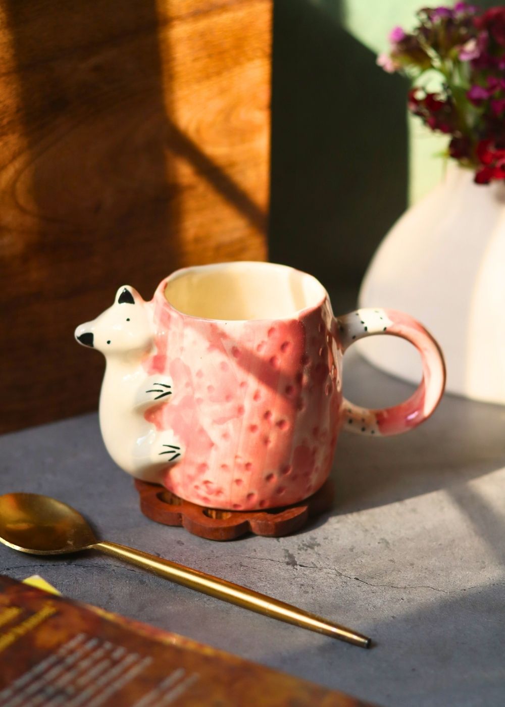Panda Mug made by ceramic